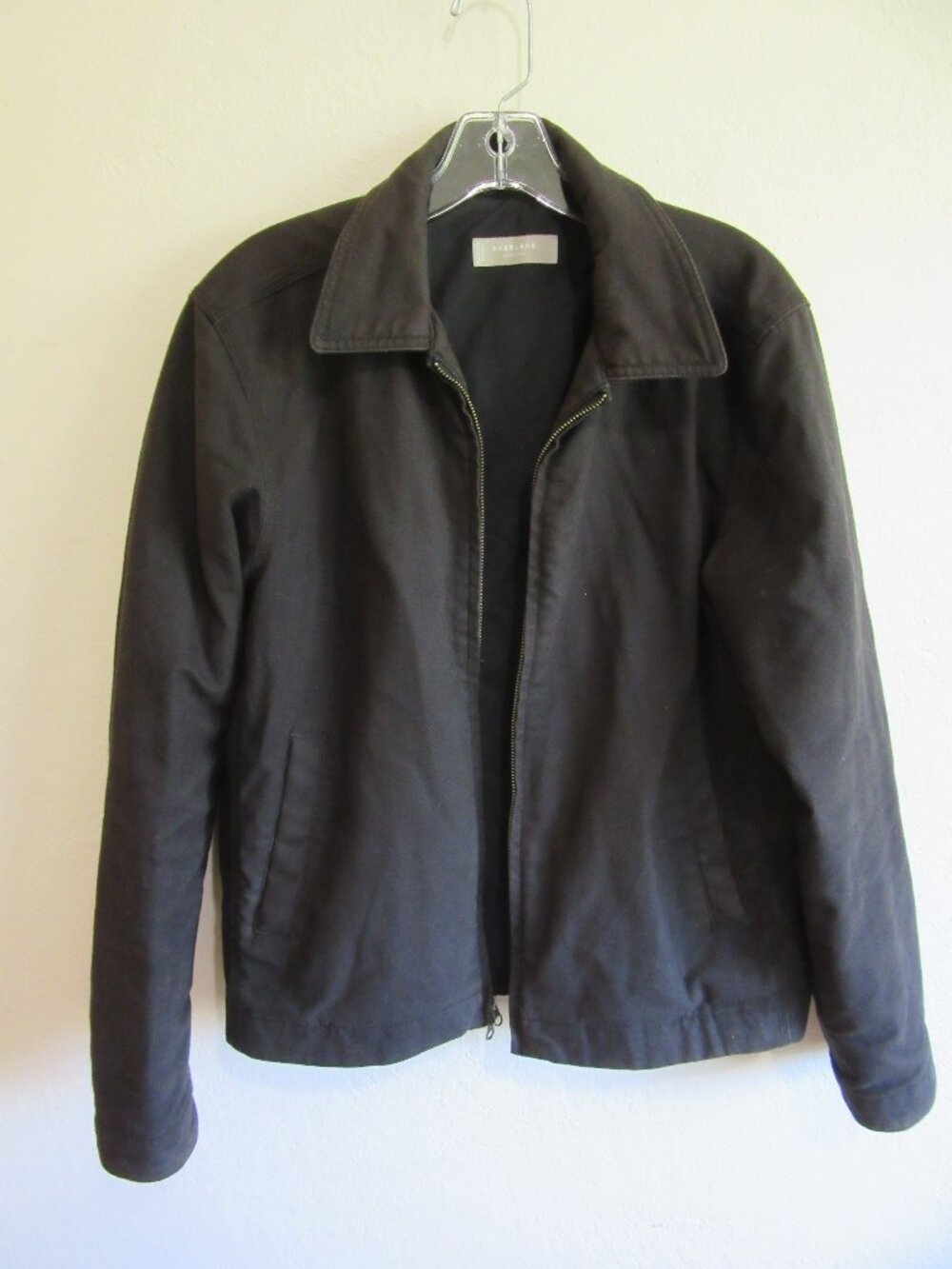 Everlane Black S Heavy Cotton Jacket
